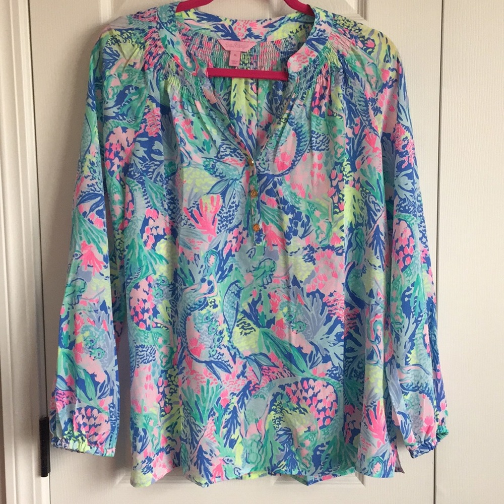 Lilly Pulitzer Mermaid Cove Elsa